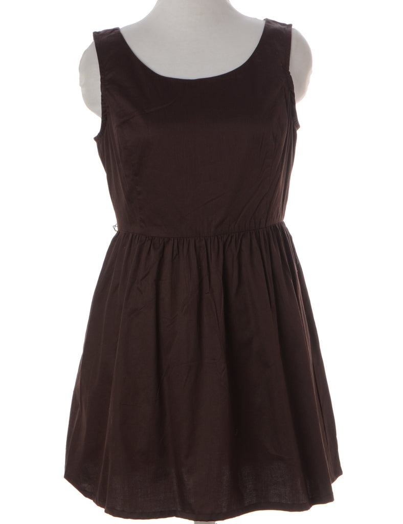 Label Anna Sleeveless Summer Short Dress - Dresses - Beyond Retro