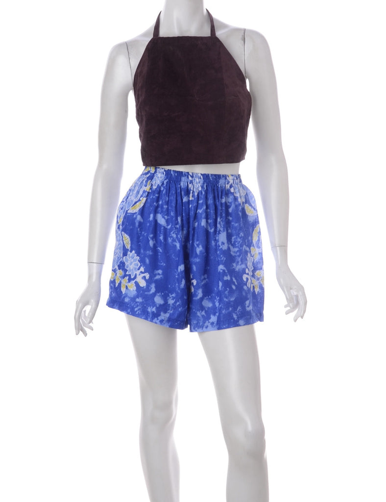 Label Abstract Summer Shorts - Shorts - Beyond Retro