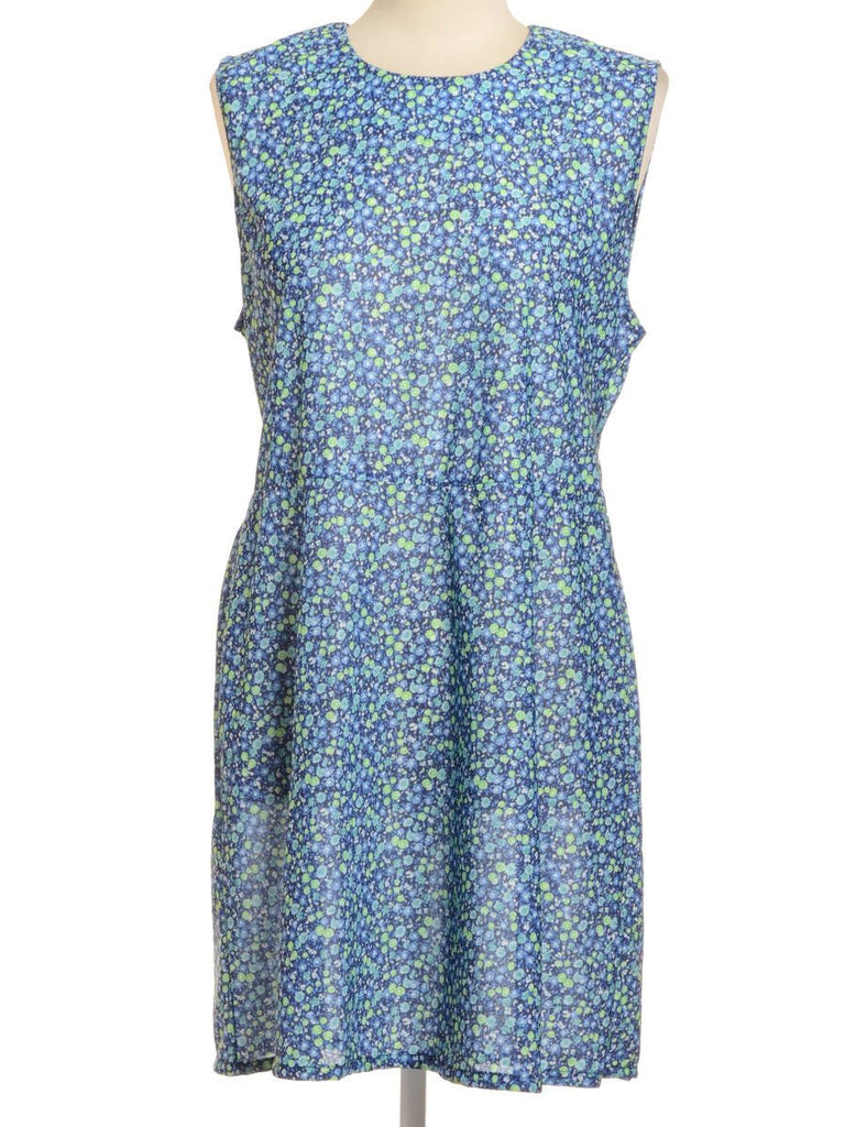 Ditzy Floral Print Short Dress - Dresses - Beyond Retro