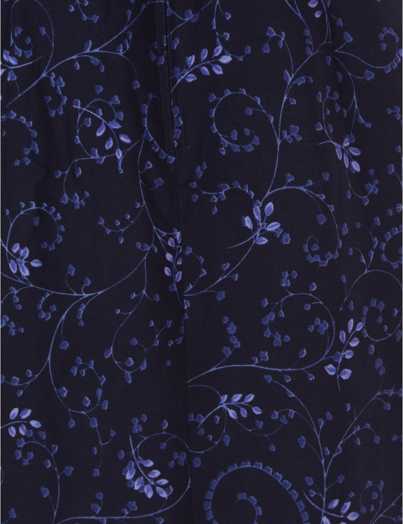 Beyond Retro Label Short Dress Navy With Back Tie - Dresses - Beyond Retro