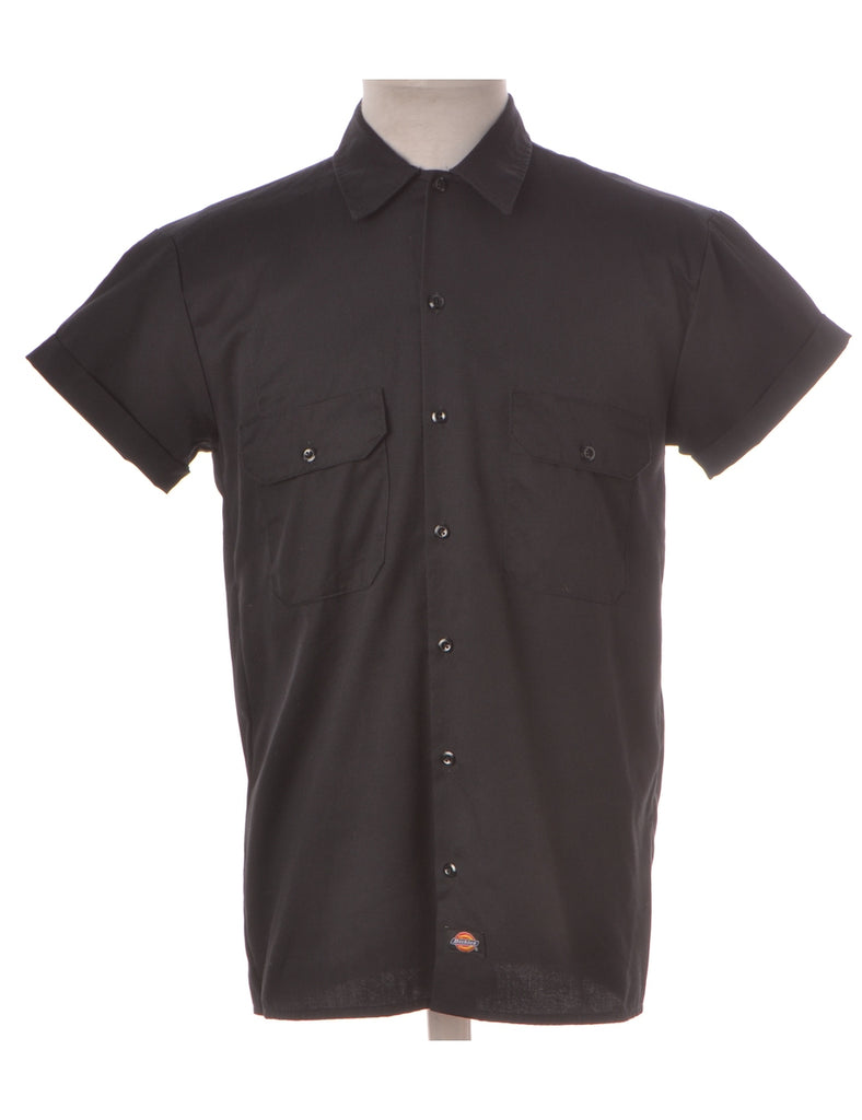Label Black Upcycled Dickies Shirt - Shirts - Beyond Retro