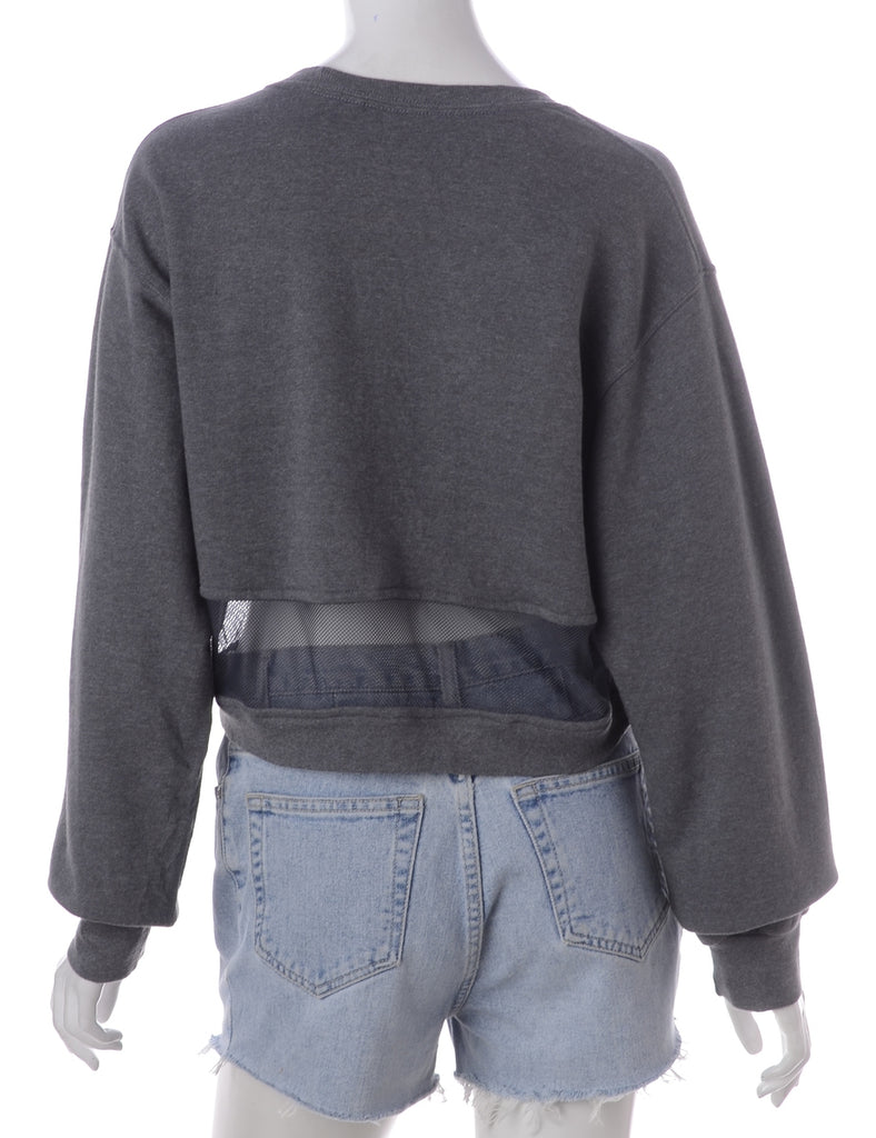 Label Alicia Sports Mesh Cropped Hoodie - Sweatshirts - Beyond Retro