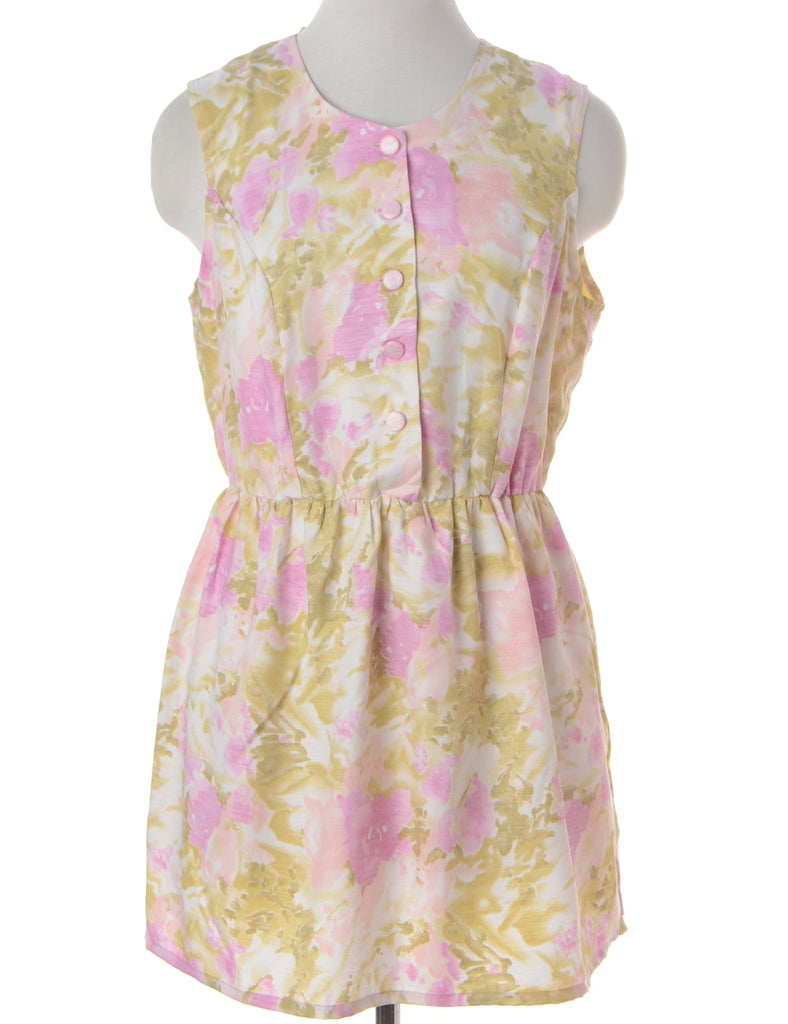 Label Anna Sleeveless Summer Short Dress - Dresses - Beyond Retro