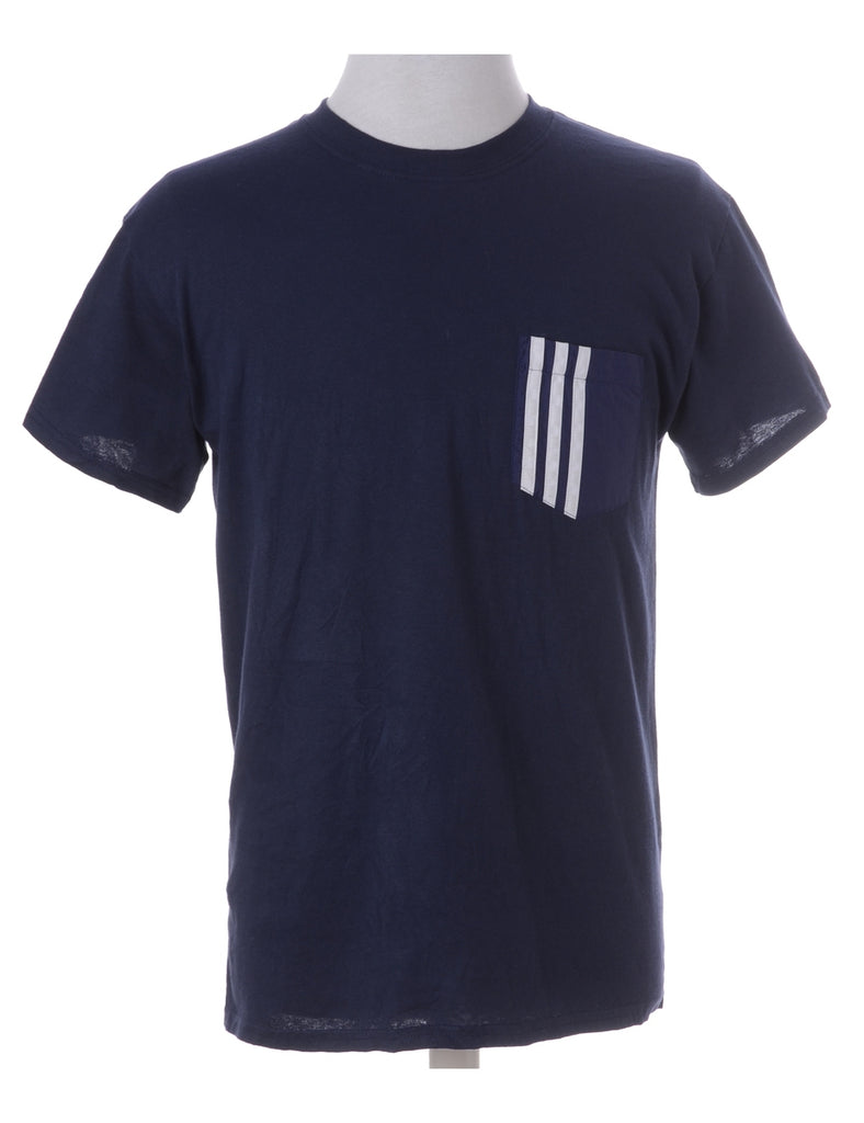 Label Adam Stripe Pocket Tee - T-shirts - Beyond Retro