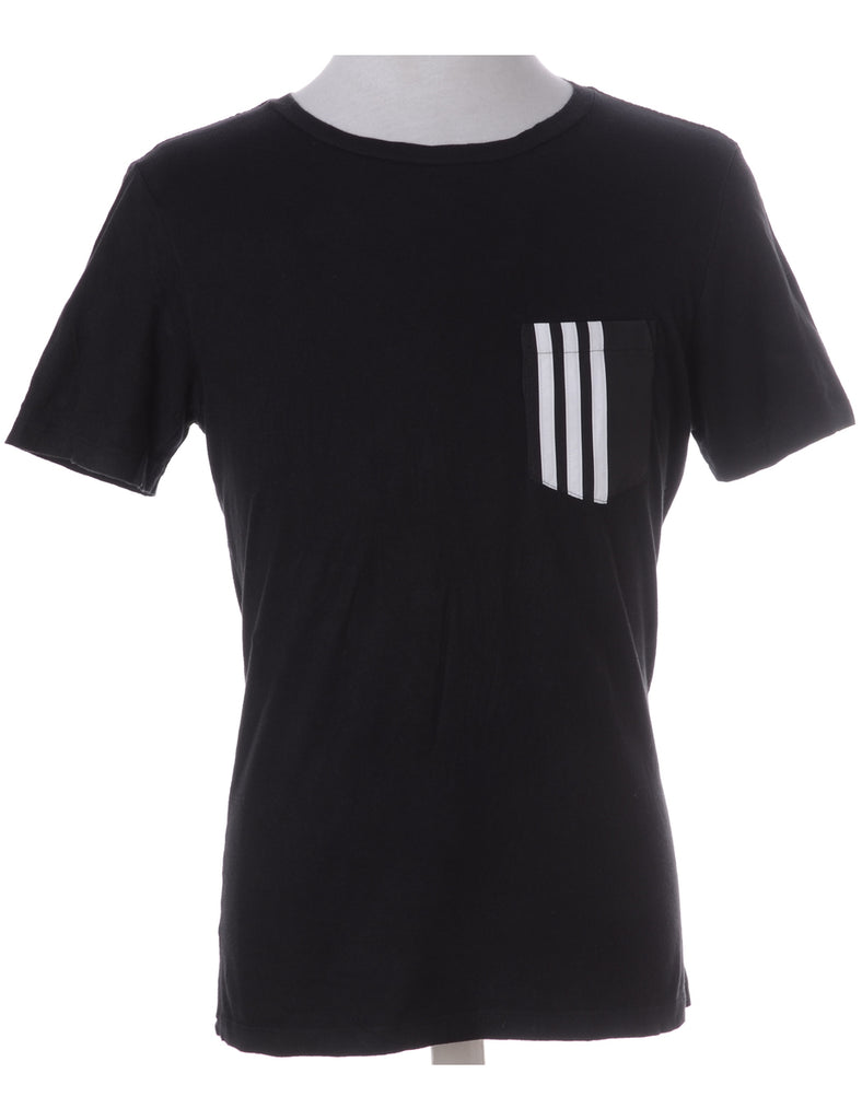Label Adam Stripe Pocket Tee - T-shirts - Beyond Retro