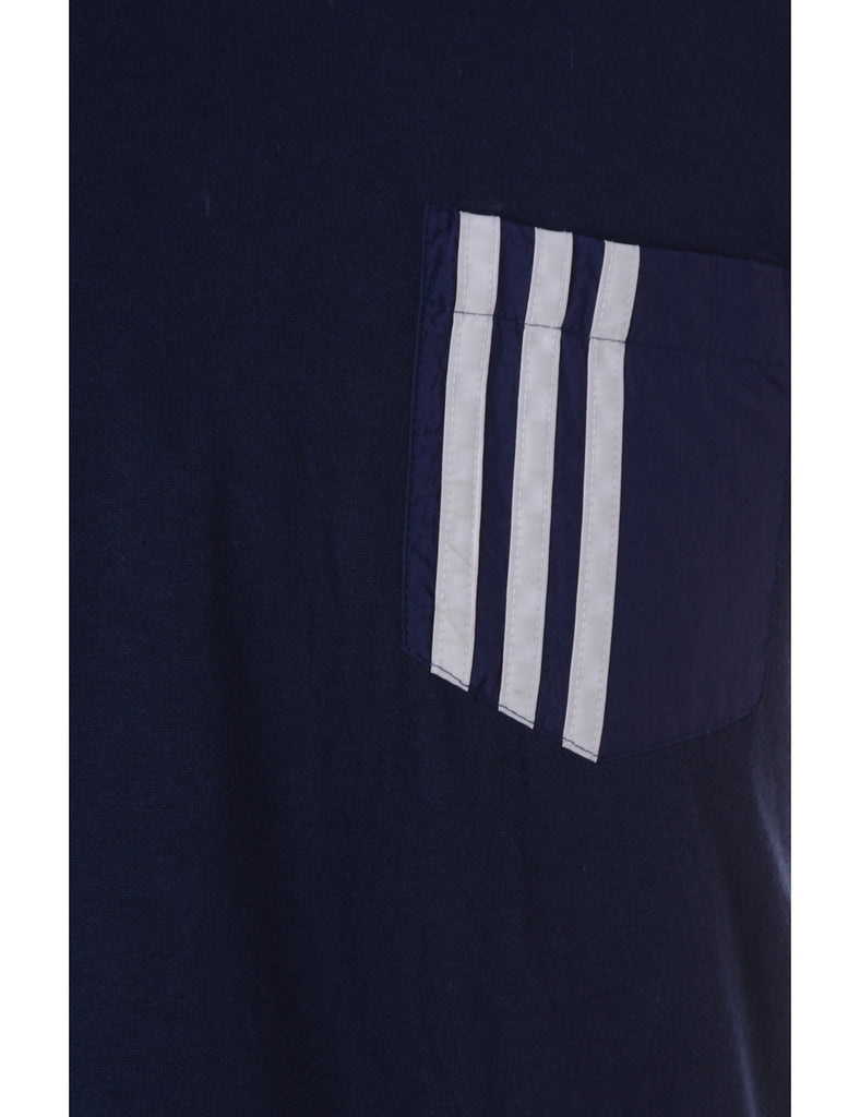 Label Adam Stripe Pocket Tee - T-shirts - Beyond Retro
