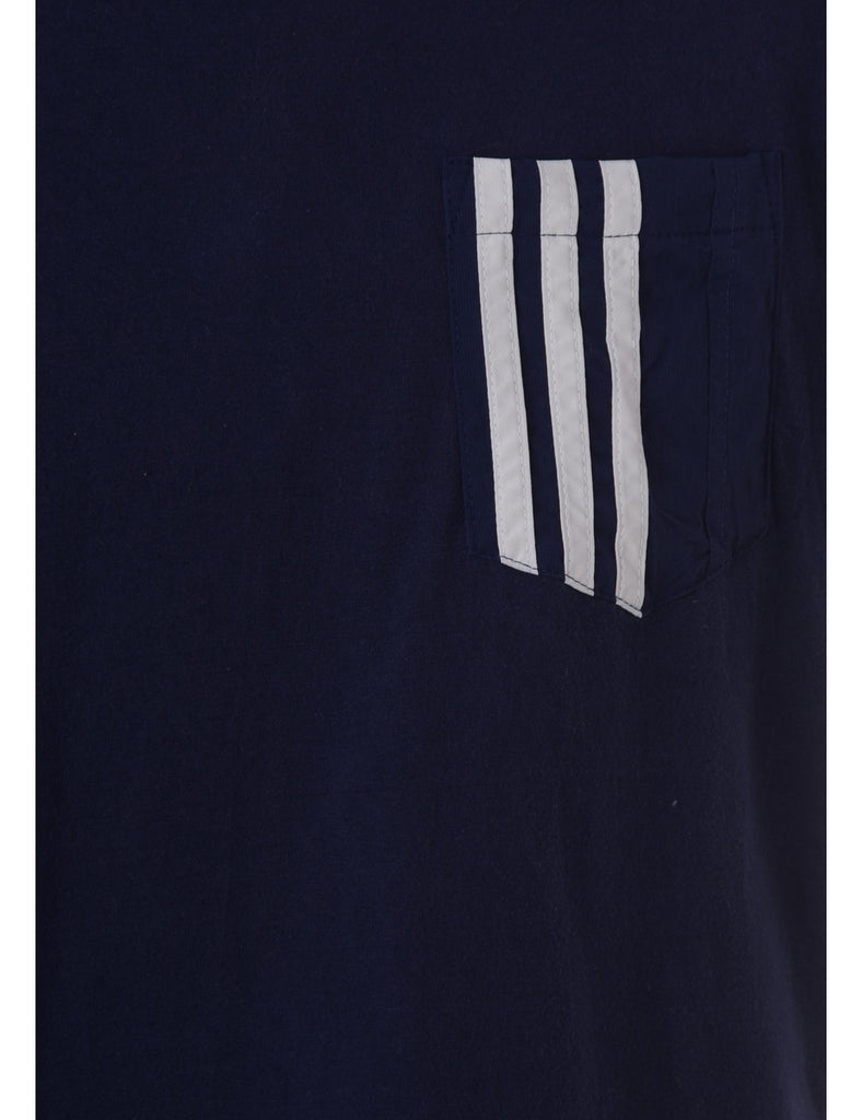 Label Adam Stripe Pocket Tee - T-shirts - Beyond Retro