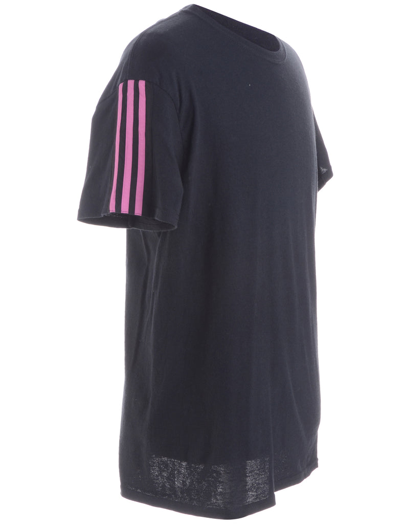 Label Adrian Stripe Sleeve Tee - T-shirts - Beyond Retro