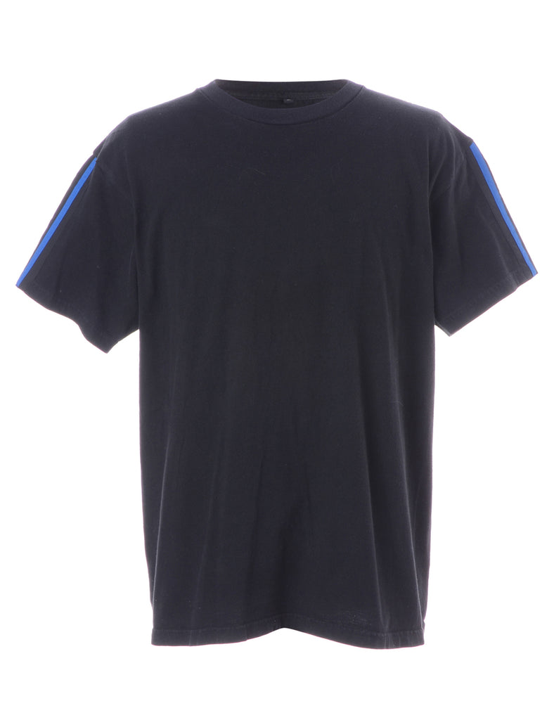 Label Adrian Stripe Sleeve Tee - T-shirts - Beyond Retro
