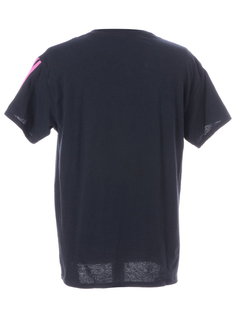 Label Adrian Stripe Sleeve Tee - T-shirts - Beyond Retro