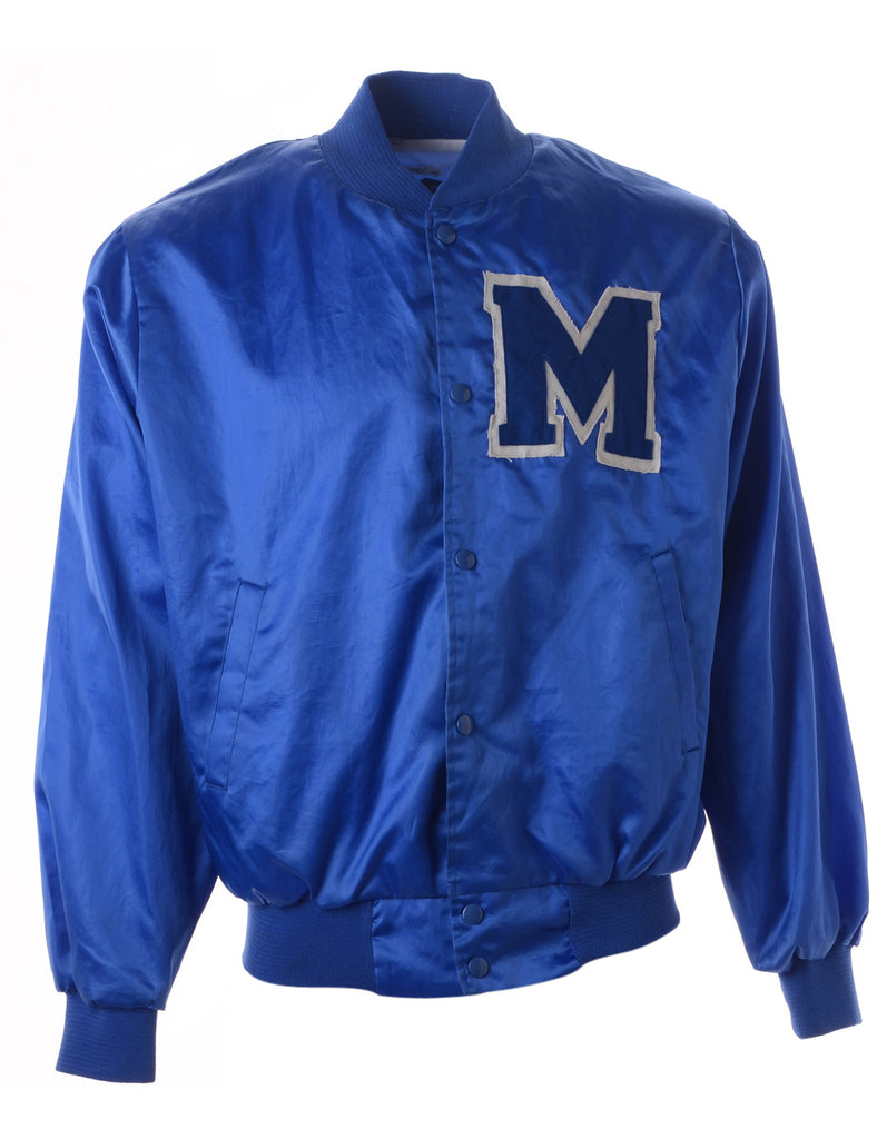 Beyond Retro Label Label Arun Varsity Bomber Jacket