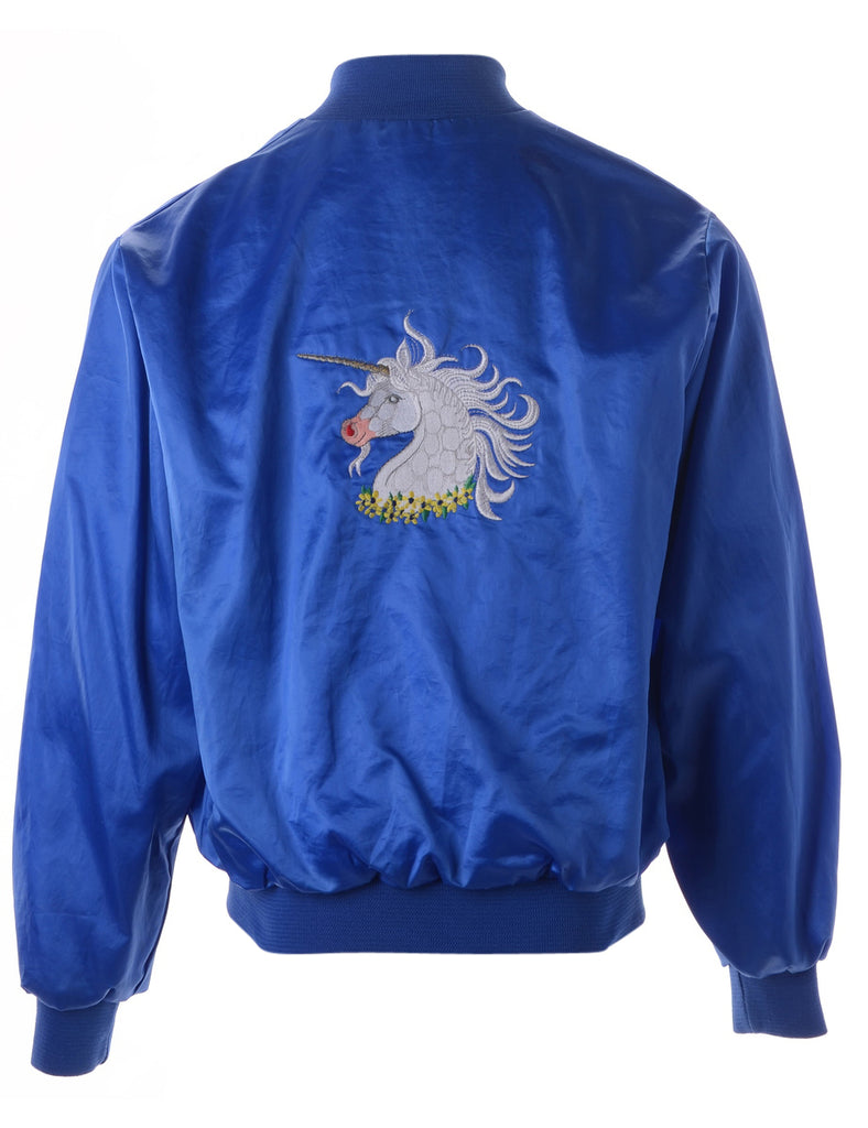Beyond Retro Label Label Arun Varsity Bomber Jacket