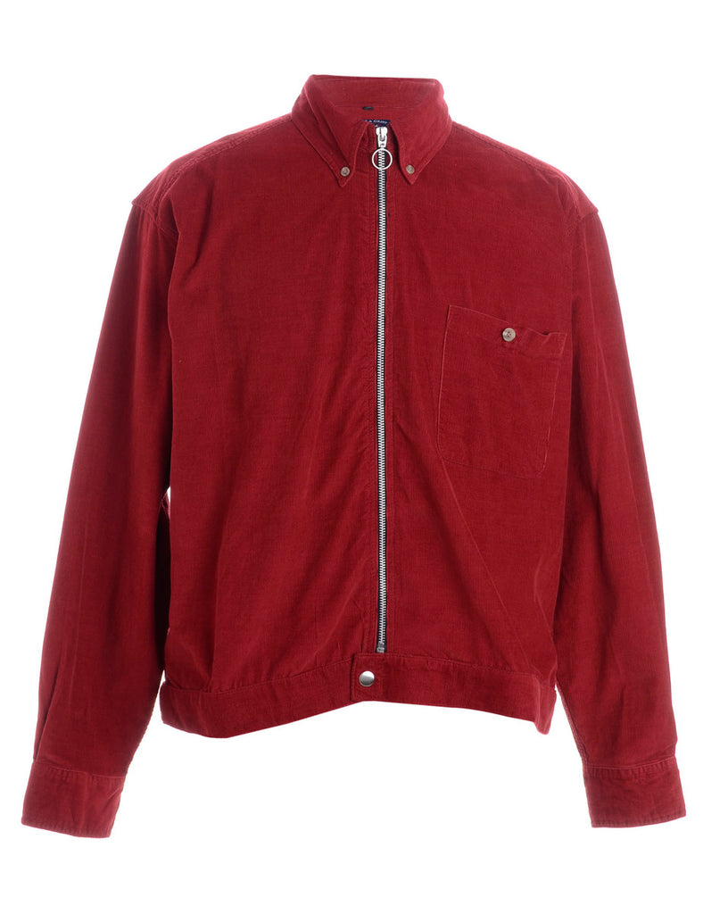 Beyond Retro Label Label Corduroy Cropped Jacket