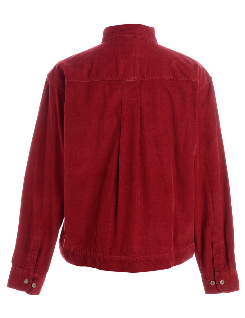 Beyond Retro Label Label Corduroy Cropped Jacket