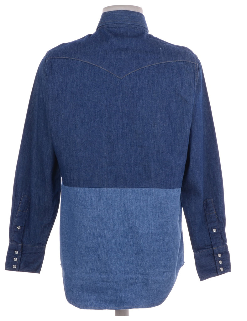 Label Darren Two Tone Denim Shirt