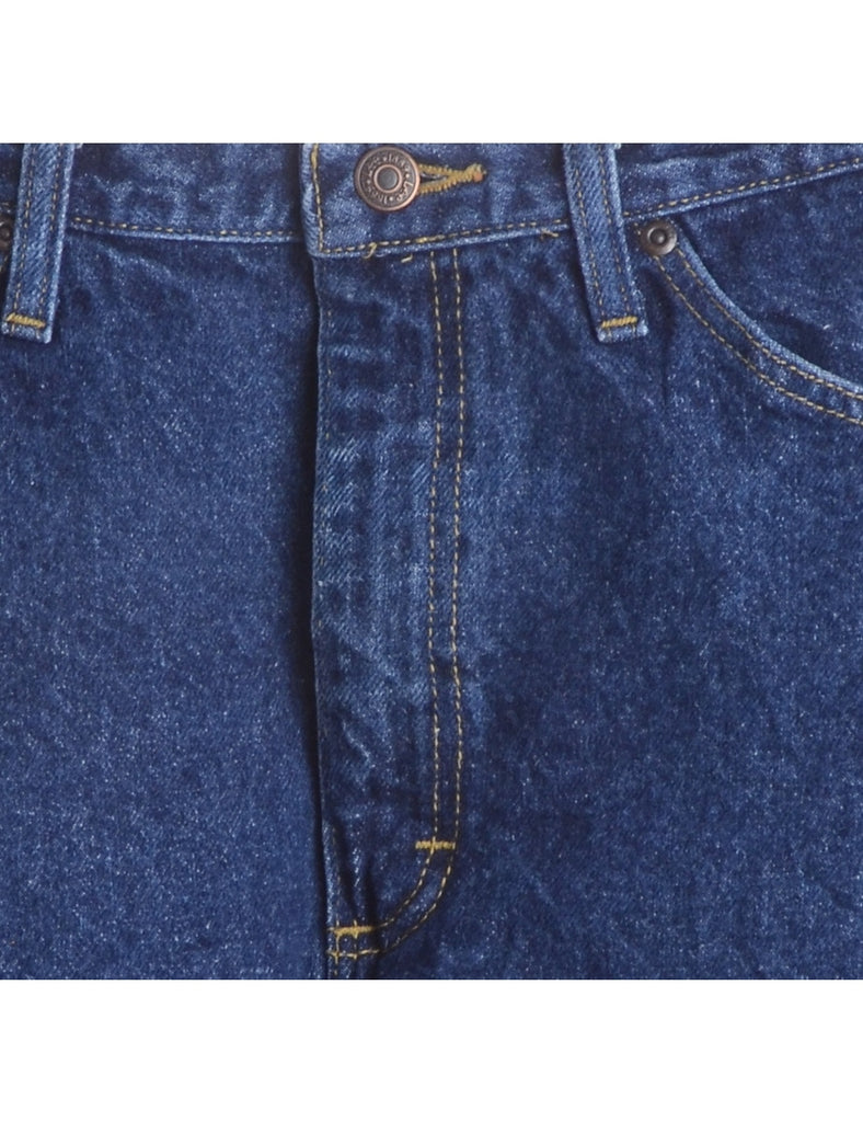 Beyond Retro Label Label Denim Cut Off Shorts