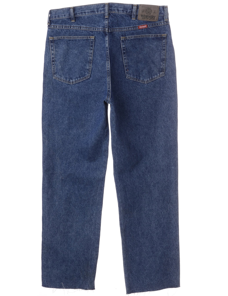 Beyond Retro Label Label Flared Leg Men's Cropped Jeans
