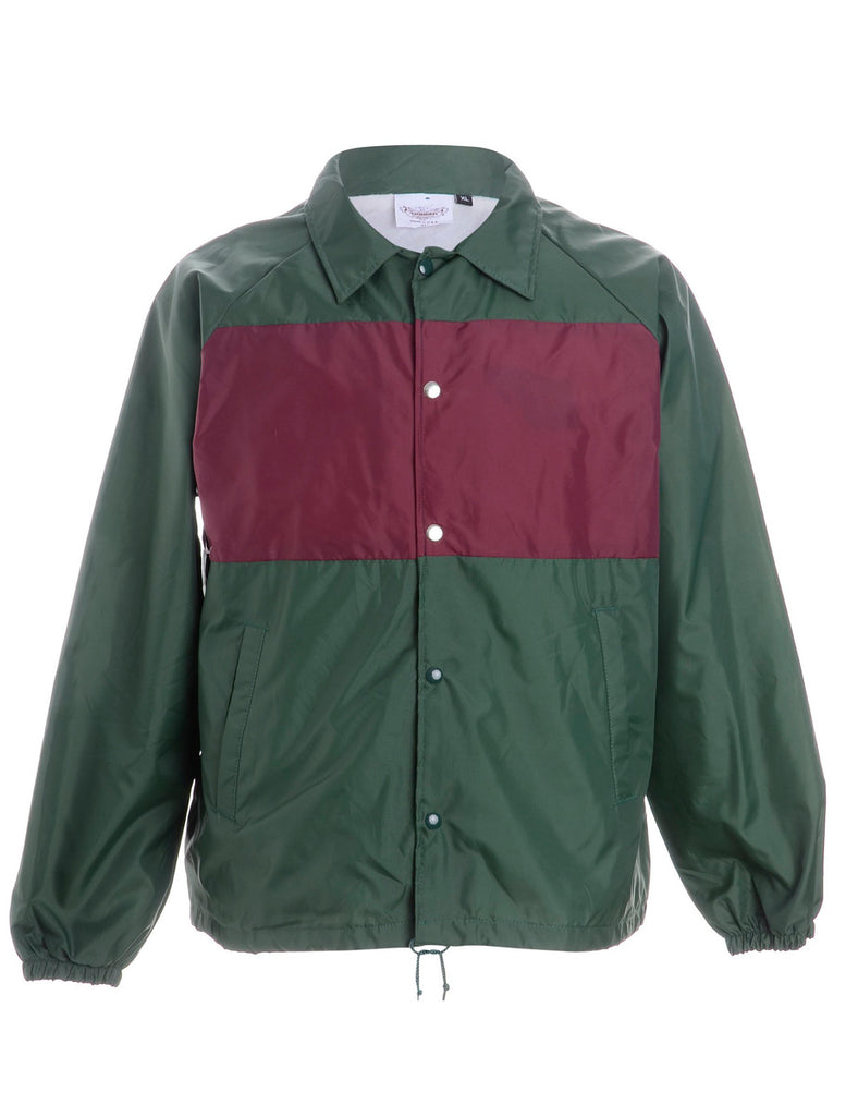 Beyond Retro Label Label Freddie Contrast Panel Coach Jacket