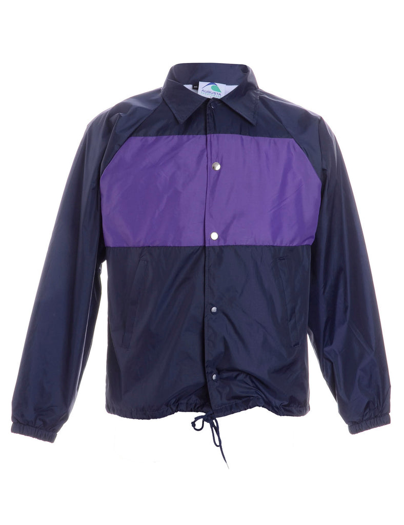 Beyond Retro Label Label Freddie Contrast Panel Coach Jacket