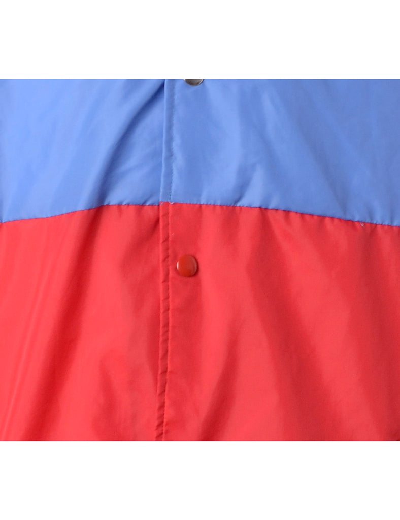 Beyond Retro Label Label Freddie Contrast Panel Coach Jacket