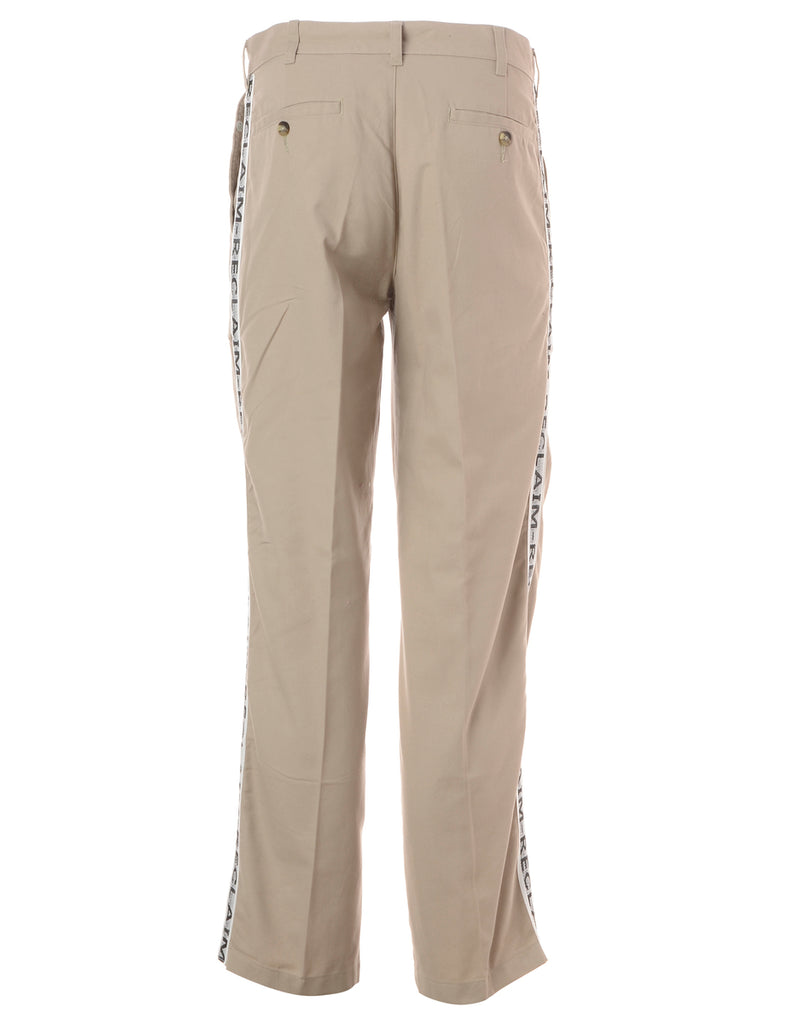 Beyond Retro Label Label George Reclaim Tape Chinos