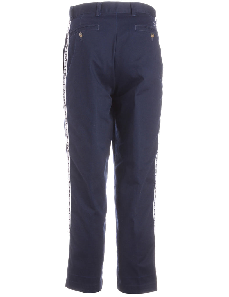 Beyond Retro Label Label George Reclaim Tape Chinos