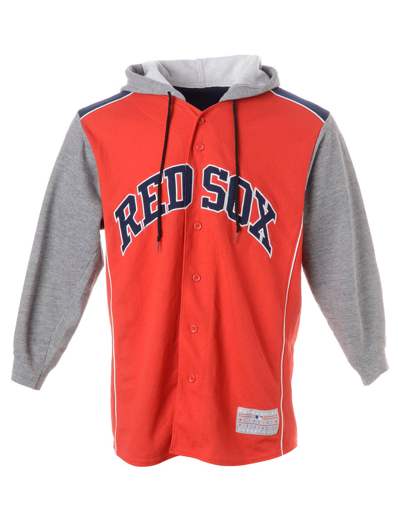 Beyond Retro Label Label Hank Baseball Sweatshirt Jacket