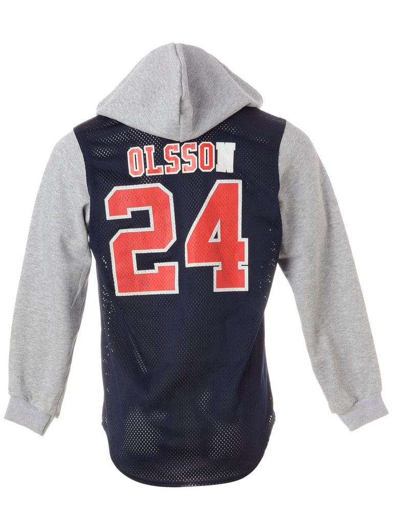 Beyond Retro Label Label Hank Baseball Sweatshirt Jacket