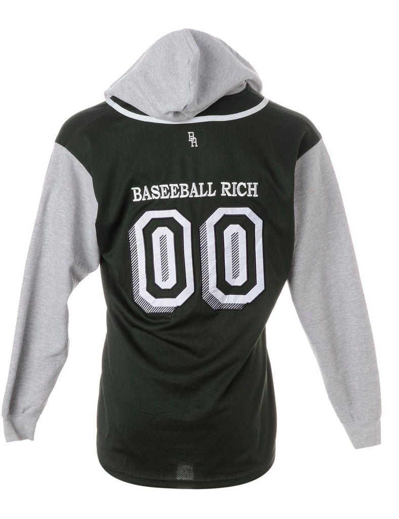 Beyond Retro Label Label Hank Baseball Sweatshirt Jacket