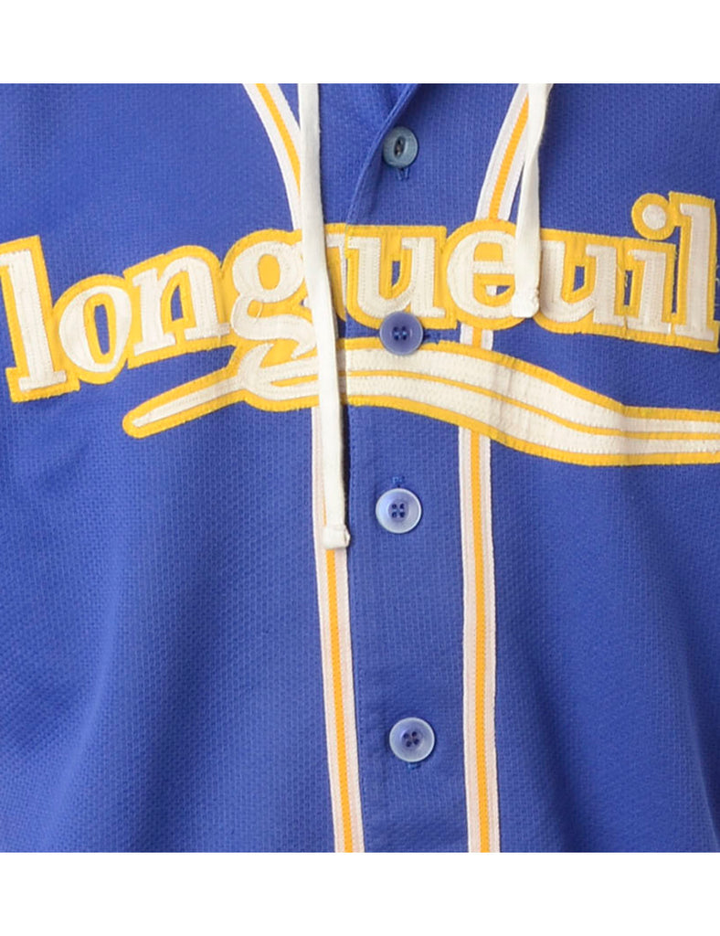 Beyond Retro Label Label Hank Baseball Sweatshirt Jacket