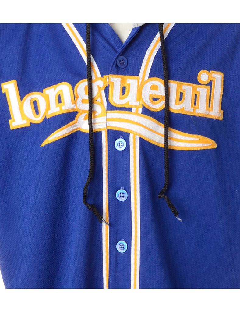 Beyond Retro Label Label Hank Baseball Sweatshirt Jacket