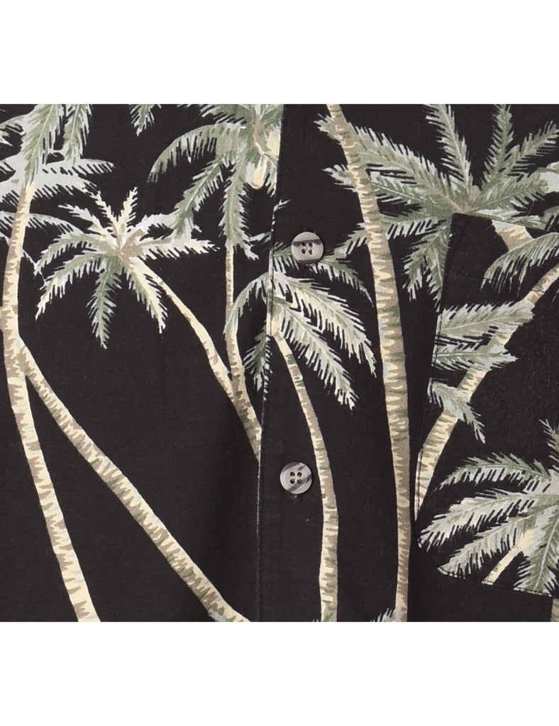 Label Harvey Roll Sleeve Hawaiian Shirt