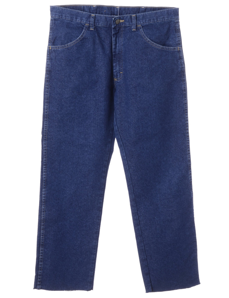 Beyond Retro Label Label Indigo Cropped Jeans