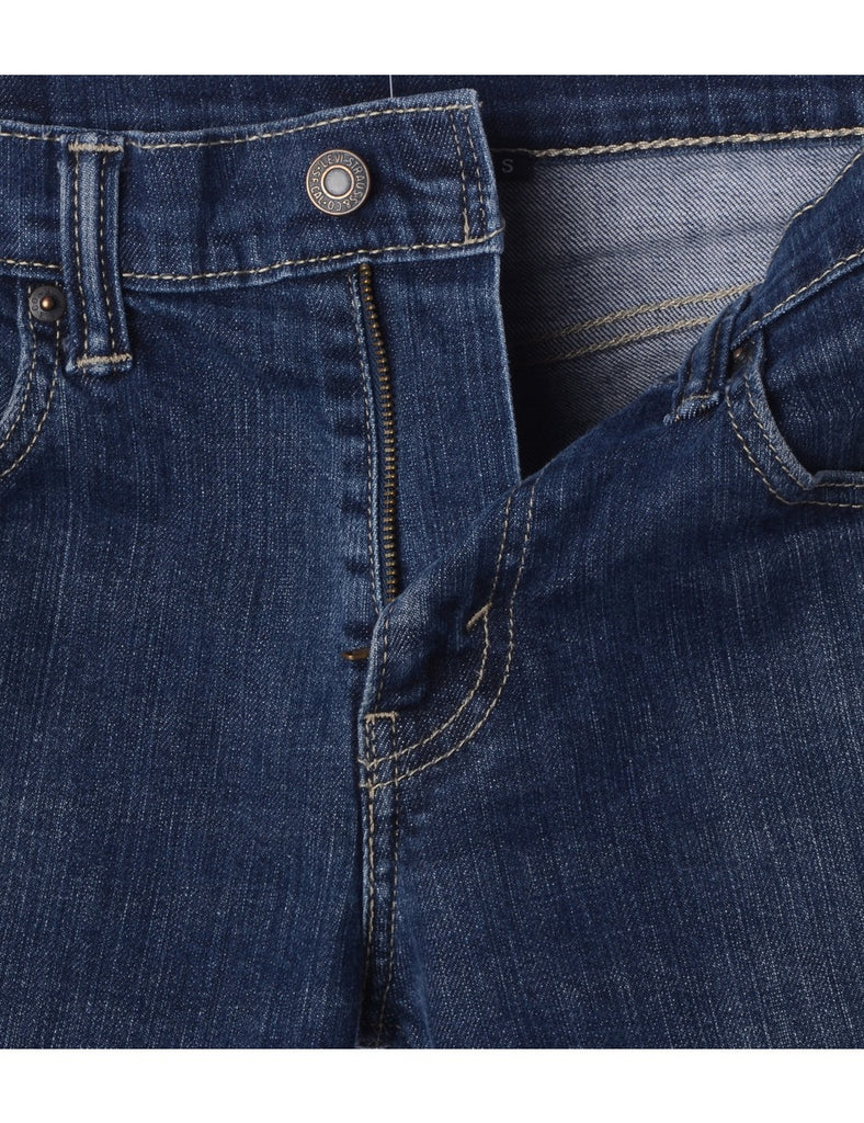 Beyond Retro Label Label Indigo Cropped Jeans