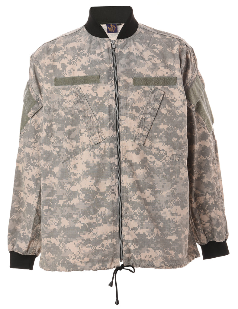 Beyond Retro Label Label Jackson Camo Bomber Jacket