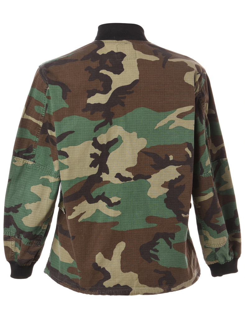 Beyond Retro Label Label Jackson Camo Bomber Jacket
