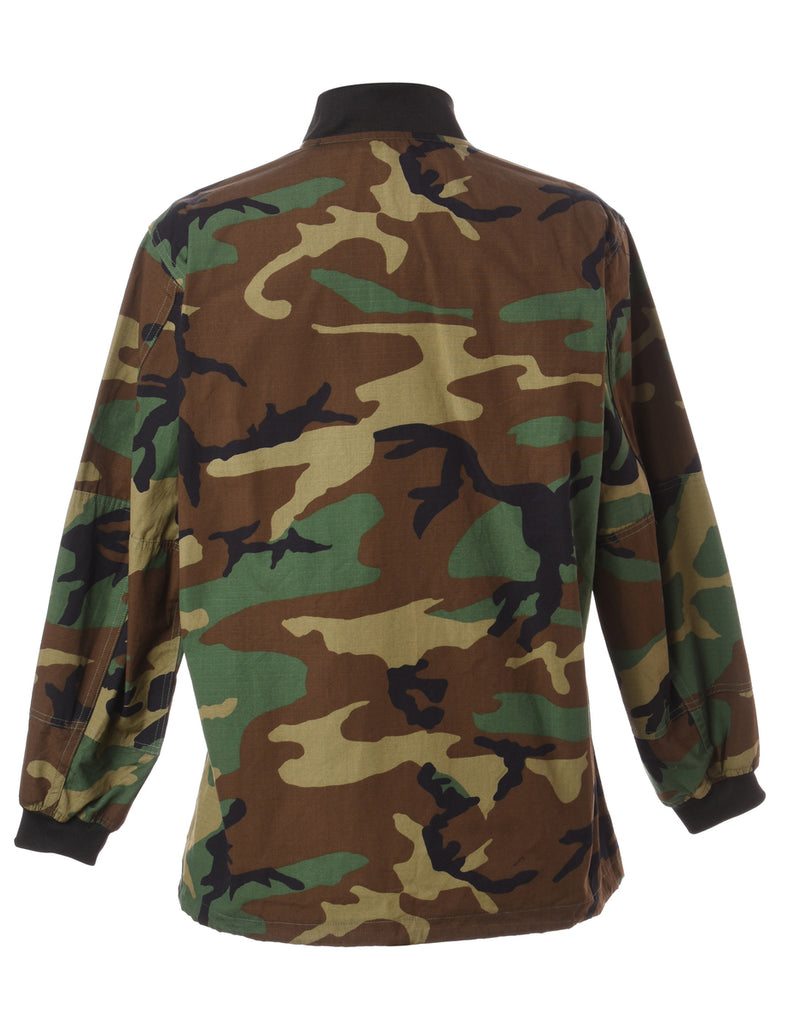 Beyond Retro Label Label Jackson Camo Bomber Jacket