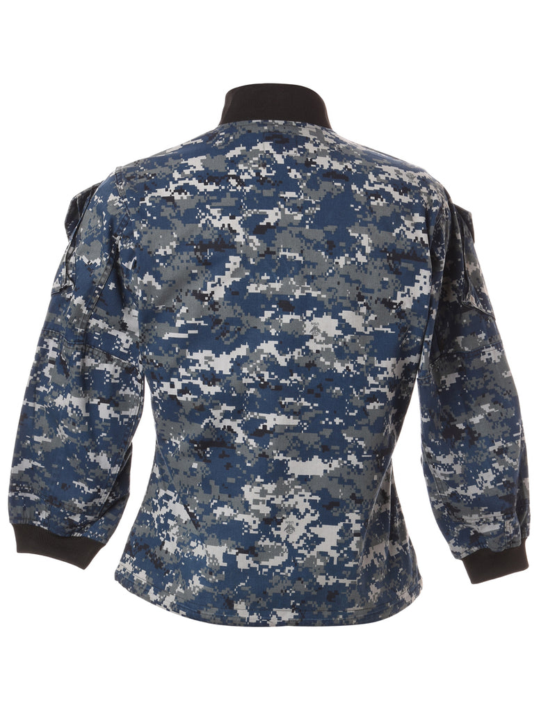 Beyond Retro Label Label Jackson Camo Bomber Jacket