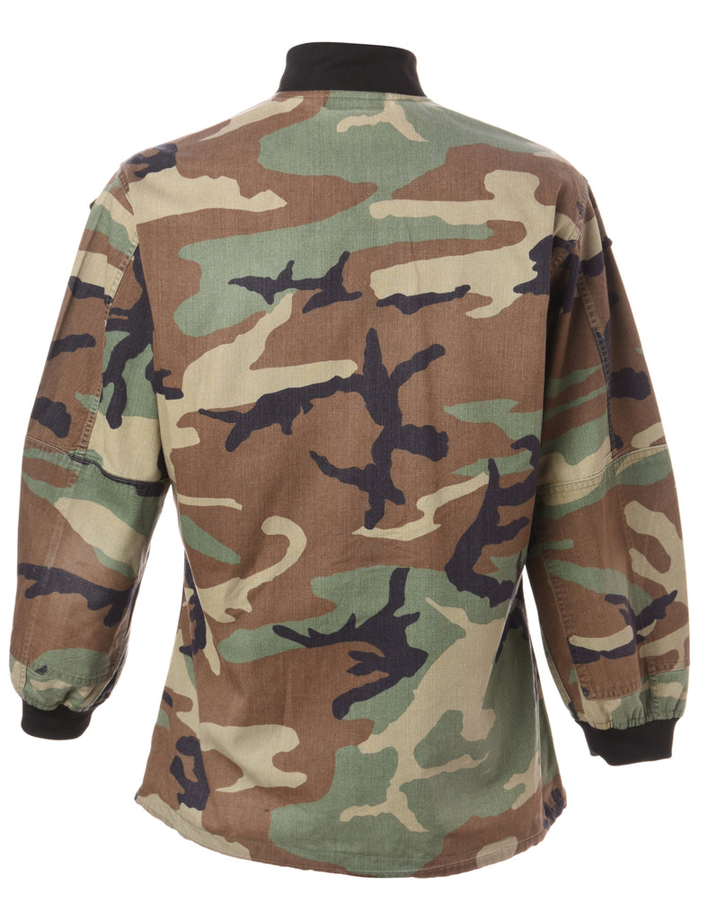 Beyond Retro Label Label Jackson Camo Bomber Jacket