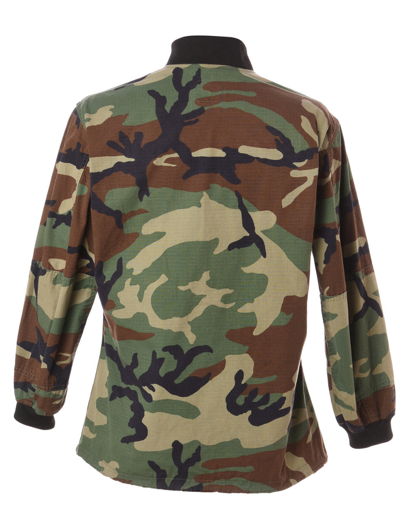 Beyond Retro Label Label Jackson Camo Bomber Jacket
