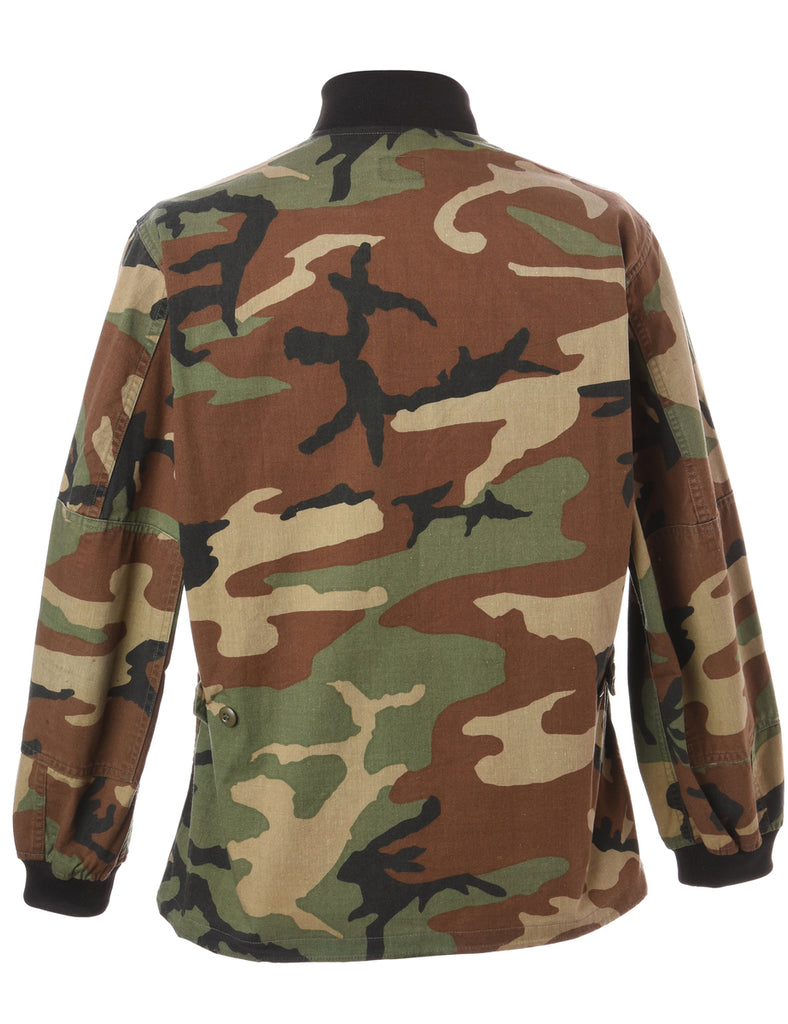 Beyond Retro Label Label Jackson Camo Bomber Jacket