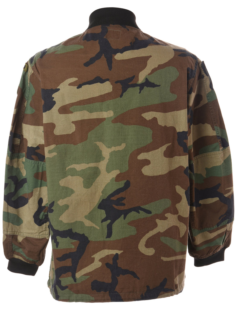 Beyond Retro Label Label Jackson Camo Bomber Jacket
