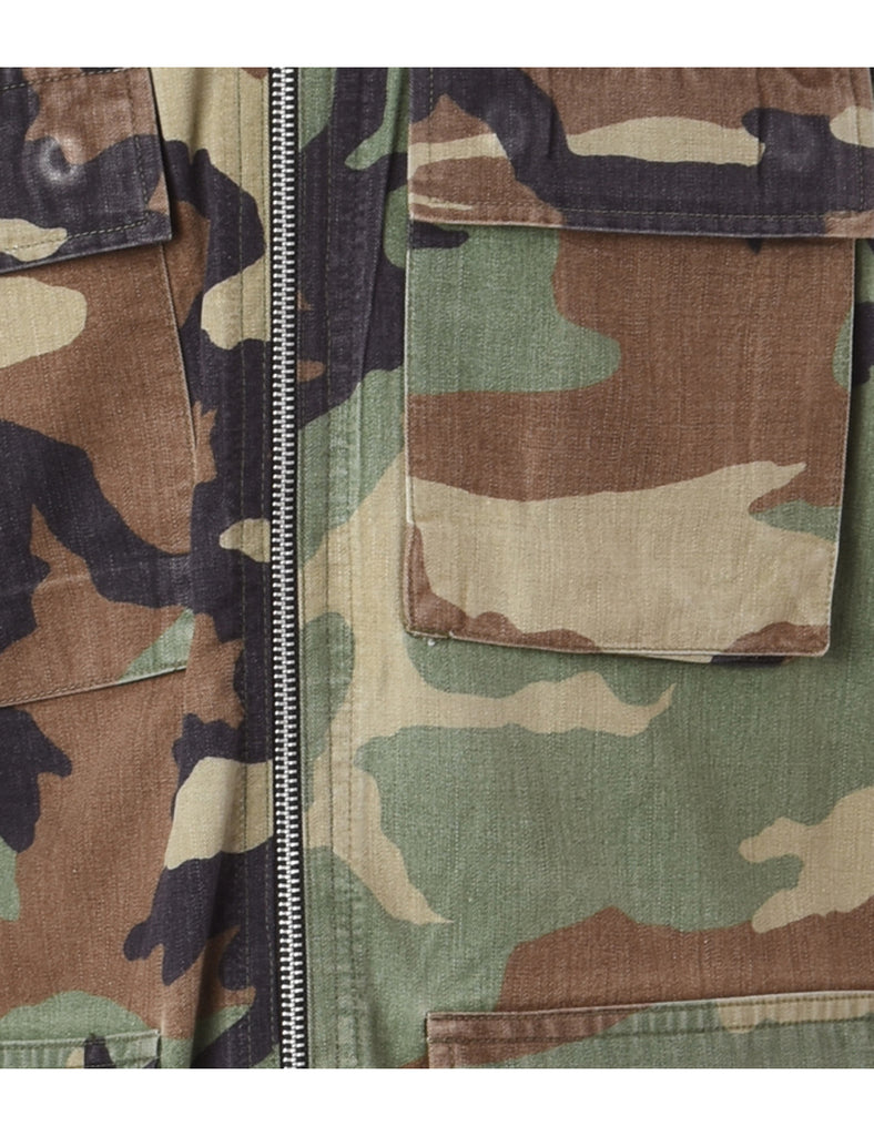 Beyond Retro Label Label Jackson Camo Bomber Jacket