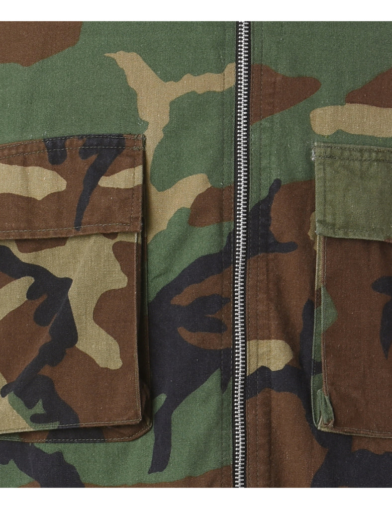 Beyond Retro Label Label Jackson Camo Bomber Jacket