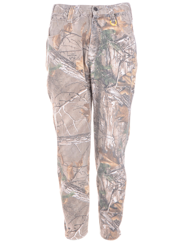 Beyond Retro Label Label Jacob Tapered Army Trousers