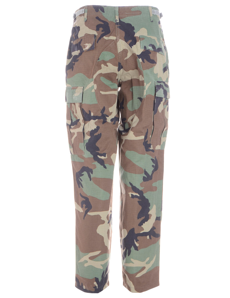 Beyond Retro Label Label Jacob Tapered Army Trousers