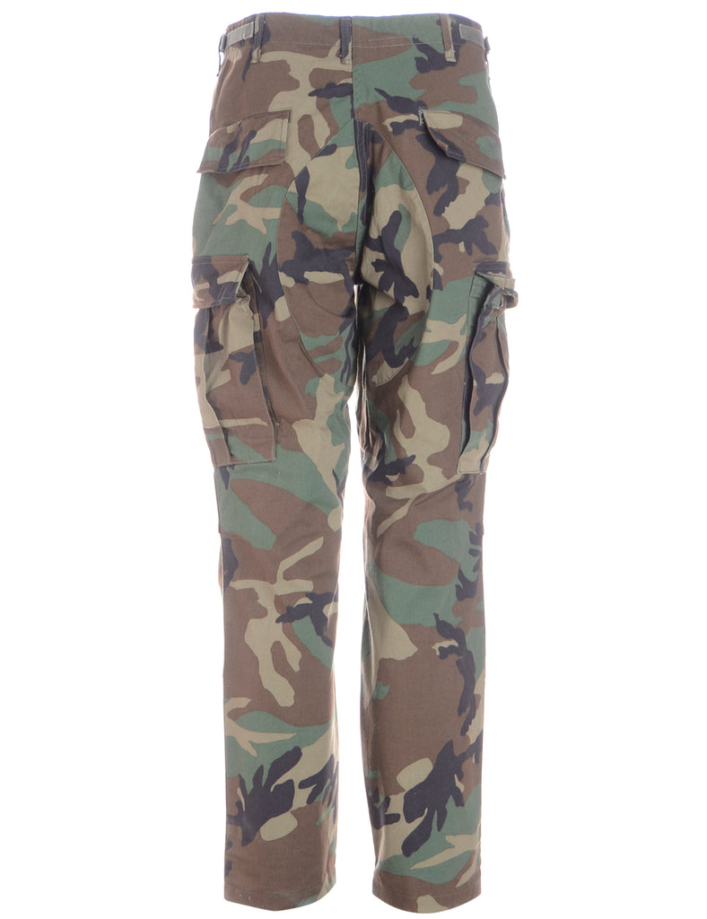 Beyond Retro Label Label Jacob Tapered Army Trousers