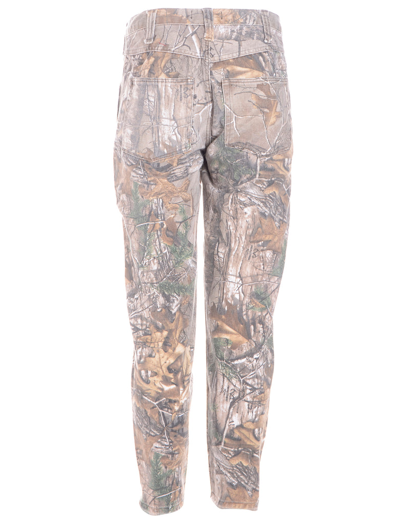 Beyond Retro Label Label Jacob Tapered Army Trousers