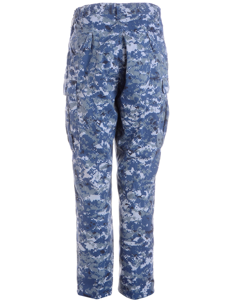 Beyond Retro Label Label Jacob Tapered Army Trousers