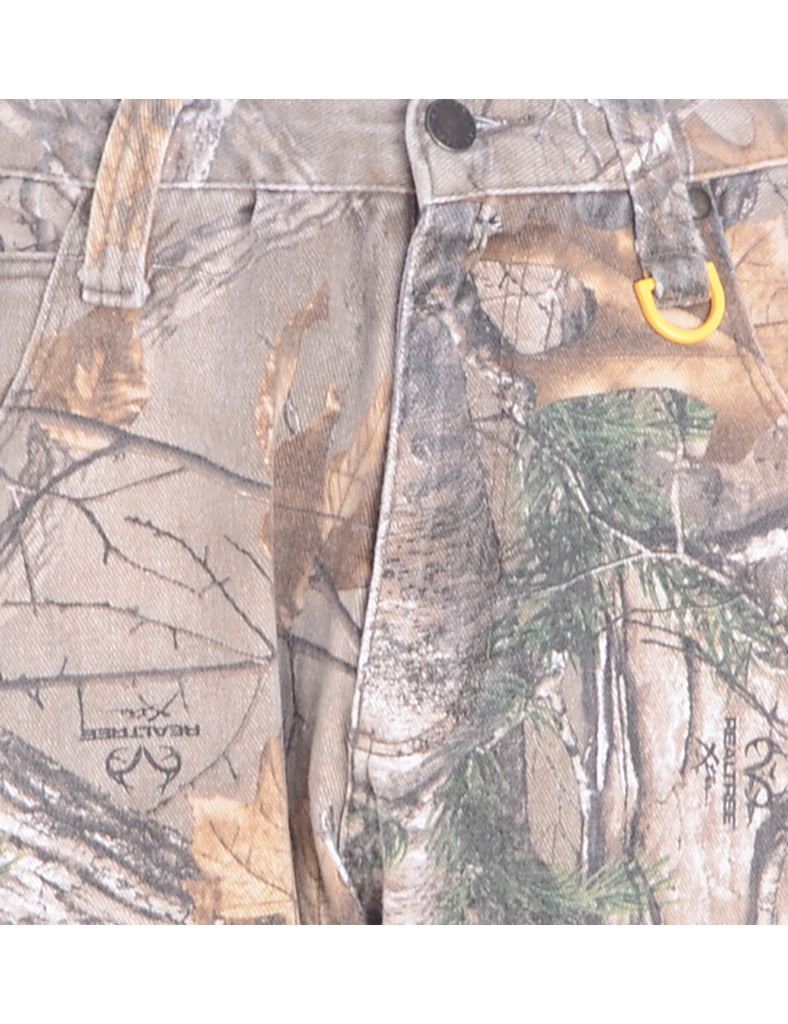 Beyond Retro Label Label Jacob Tapered Army Trousers
